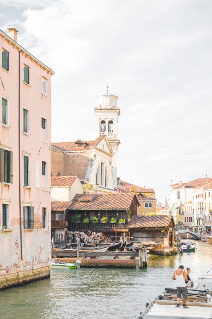 Common scene from Venice