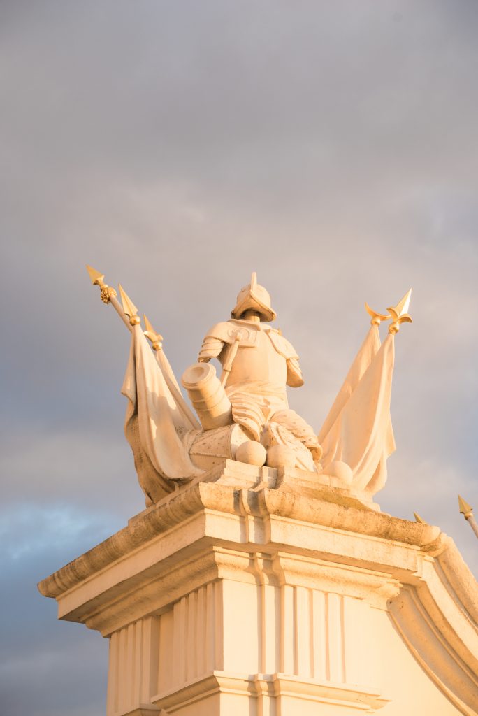 Statue belonging to Bratislava's castle