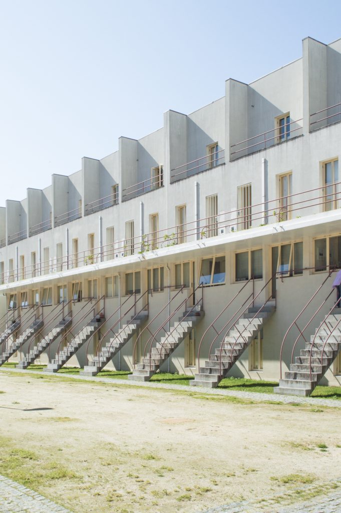 Famous housing designed by Alvaro Siza