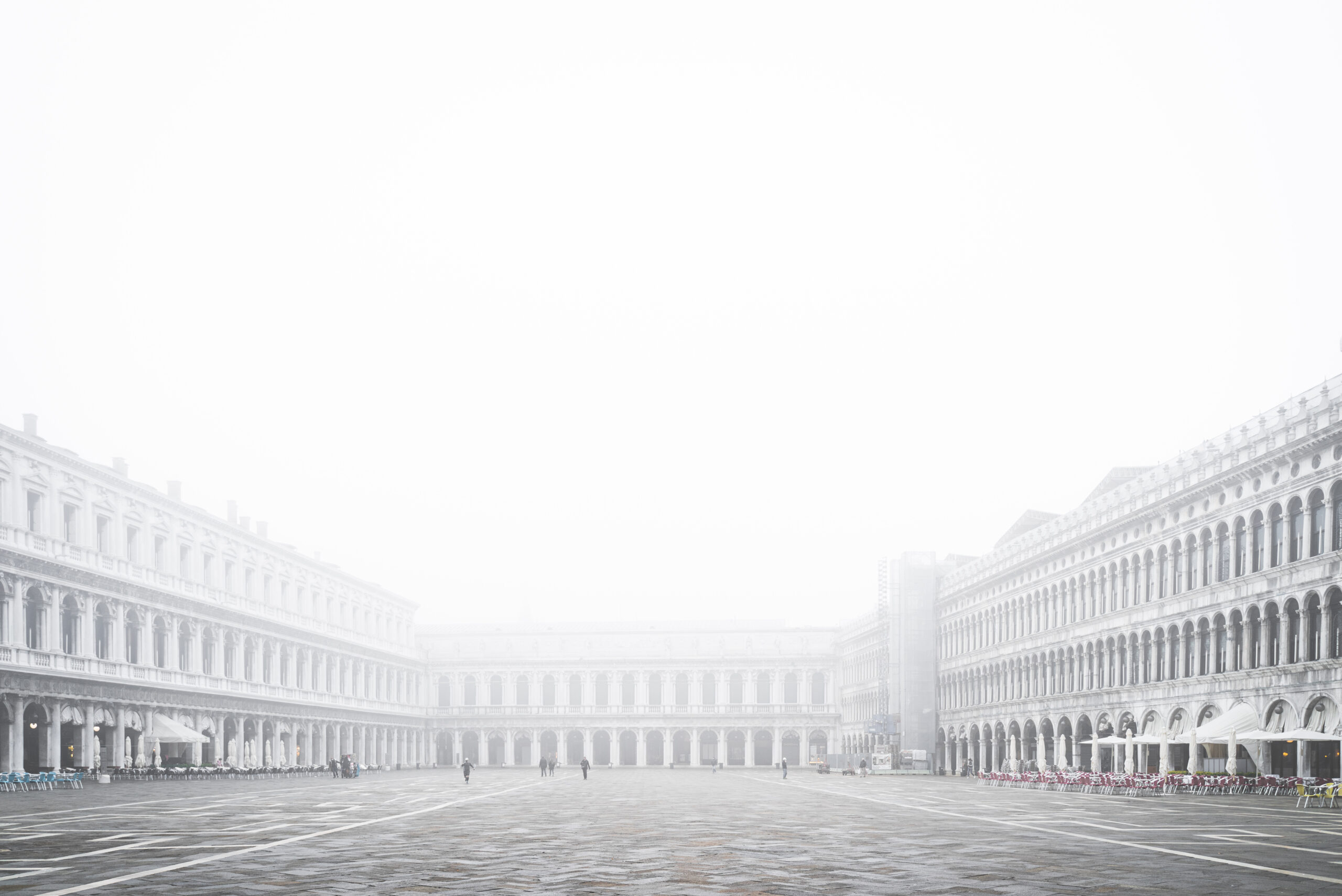 Piazza san Marco in the fog