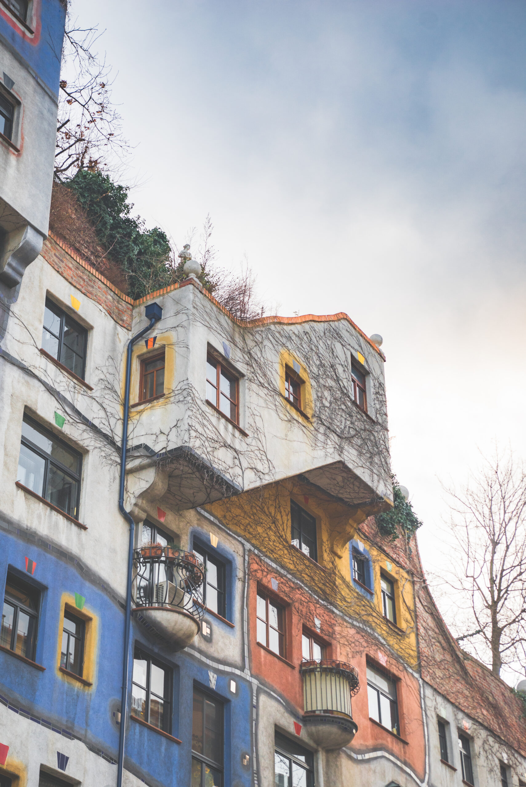 Hundertwasser buildings in Vienna