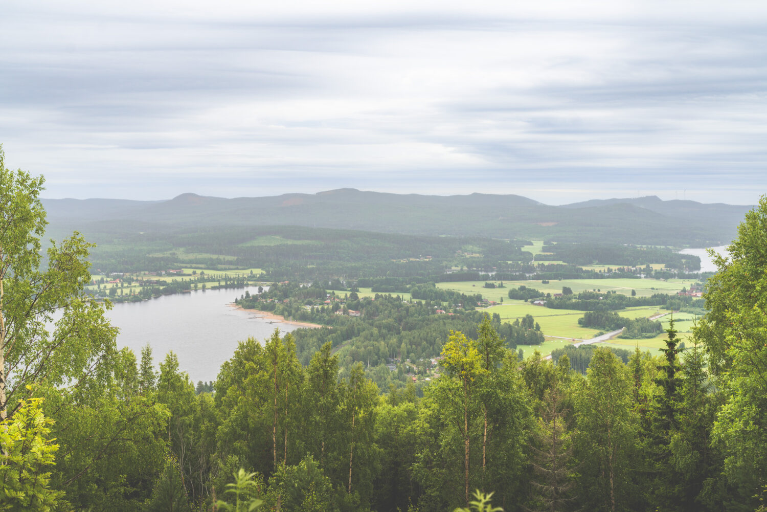 View on Orbaden’s lakes