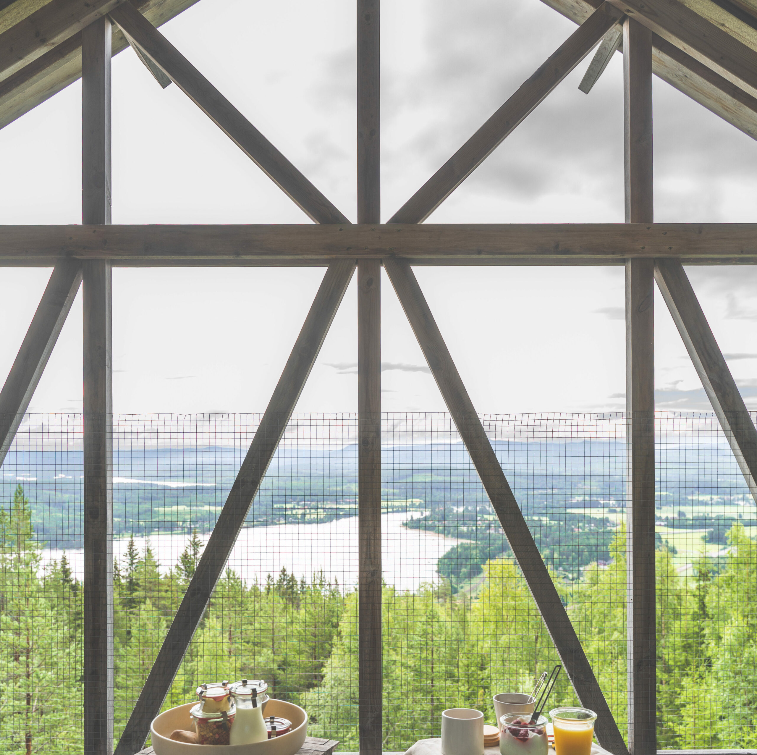 Breakfast on the roof terrasse