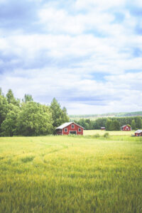 Houses in the Orbaden’s countryside