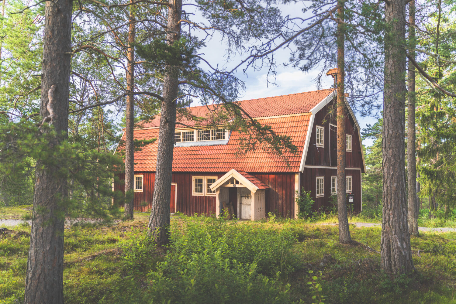 Traditional farm on Norra Berget