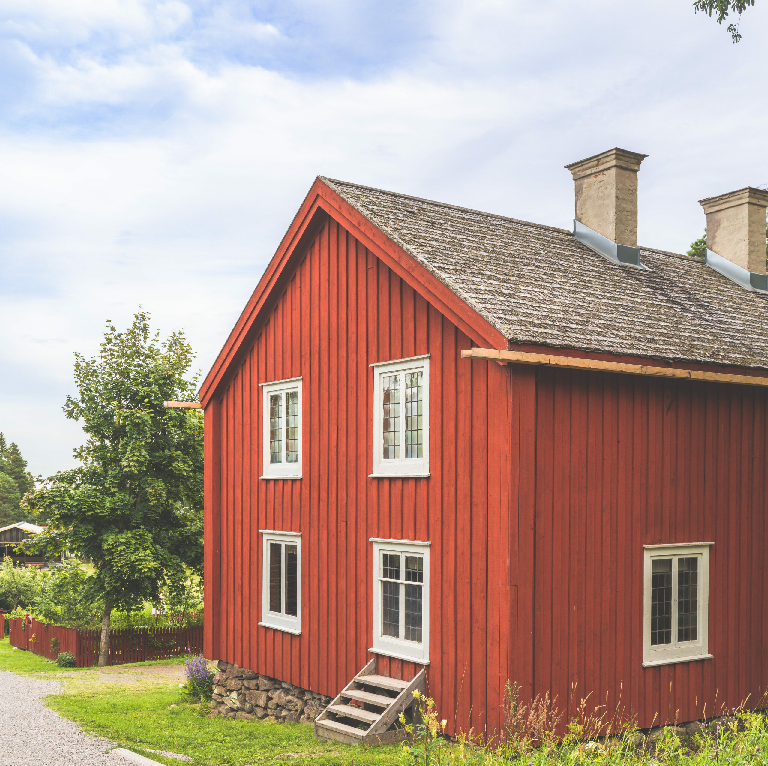 Traditional Swedish house in Norra Berget