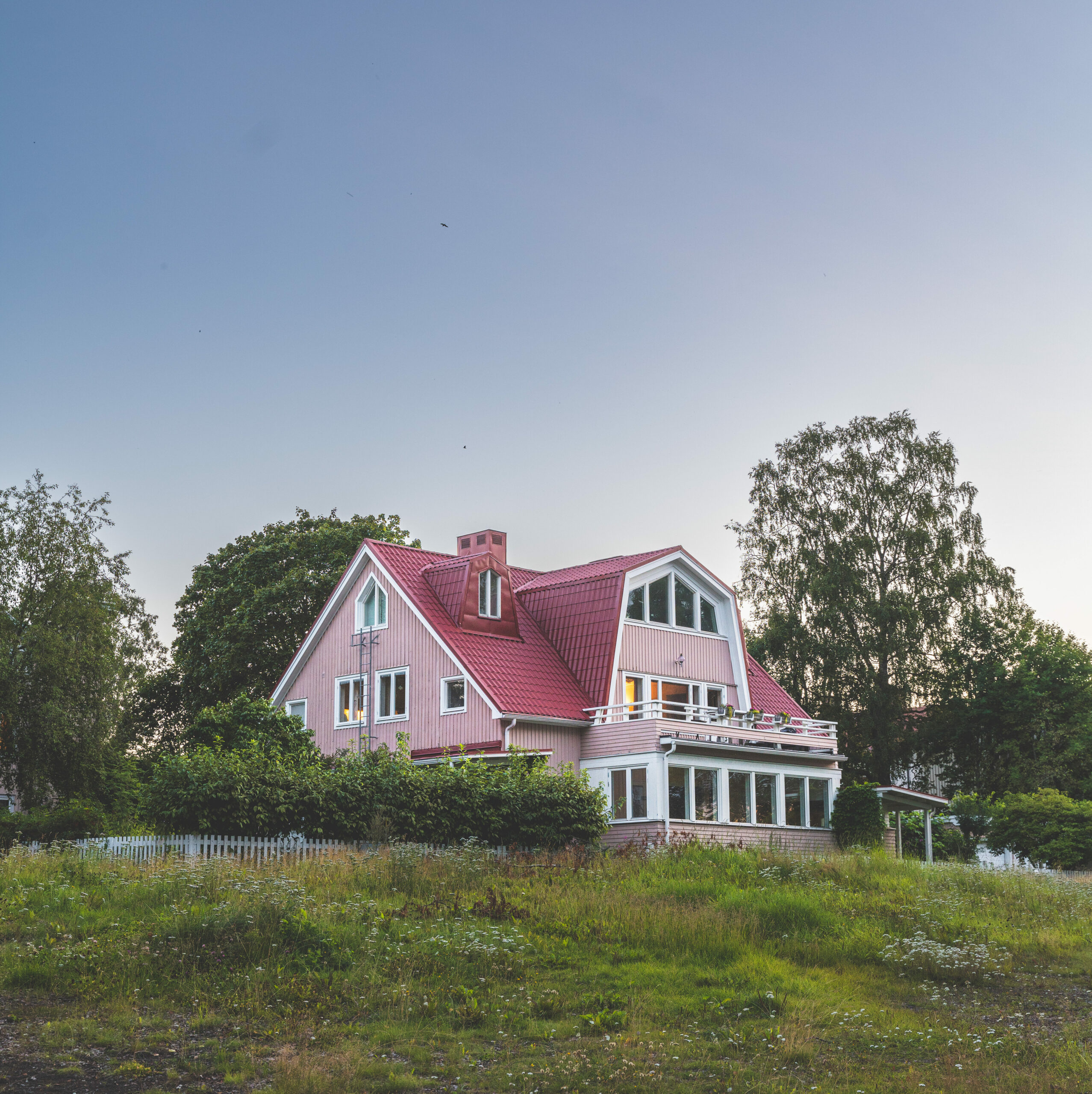 House by Luleå’s promenade