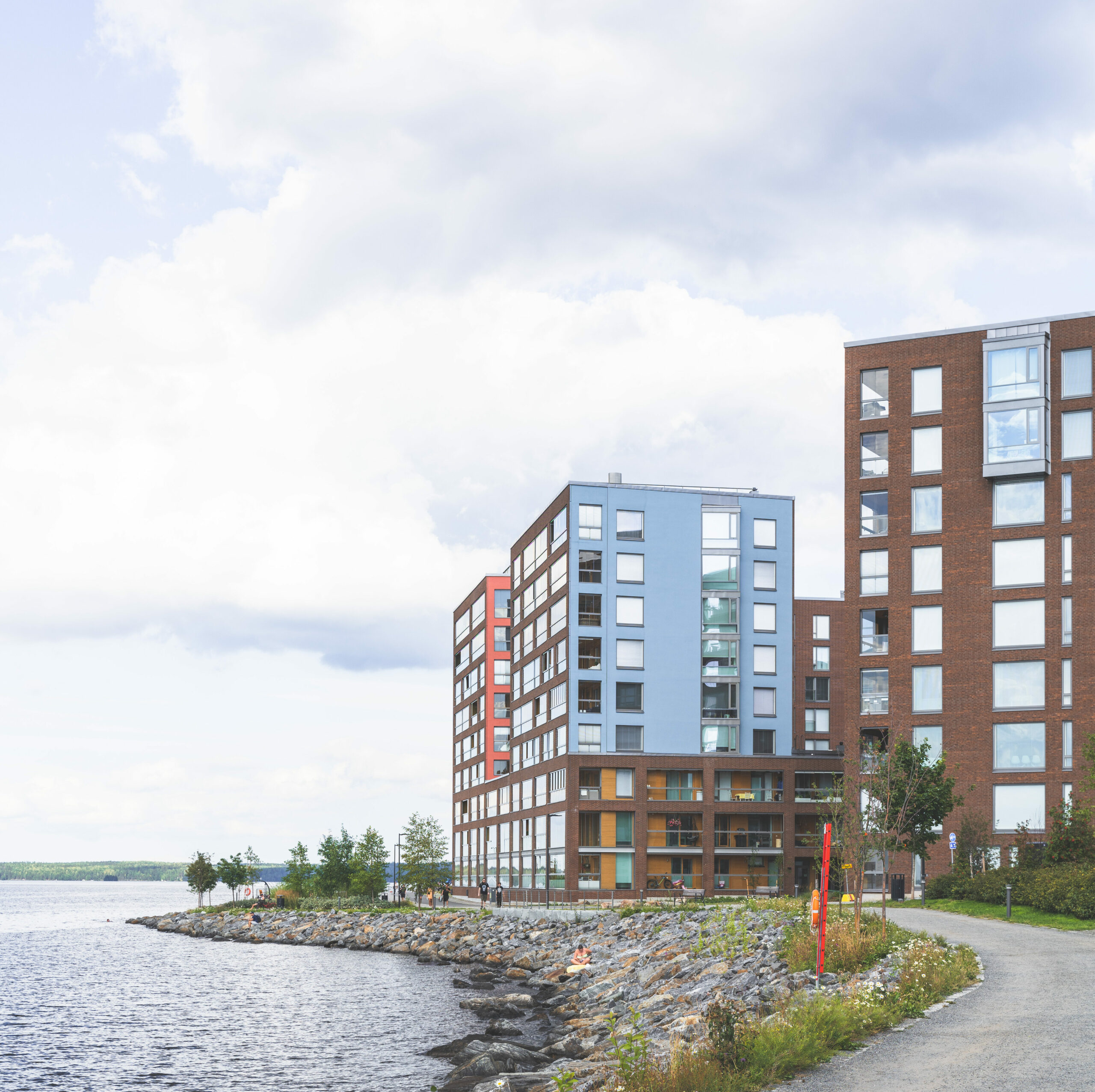 Tampere’s riverside